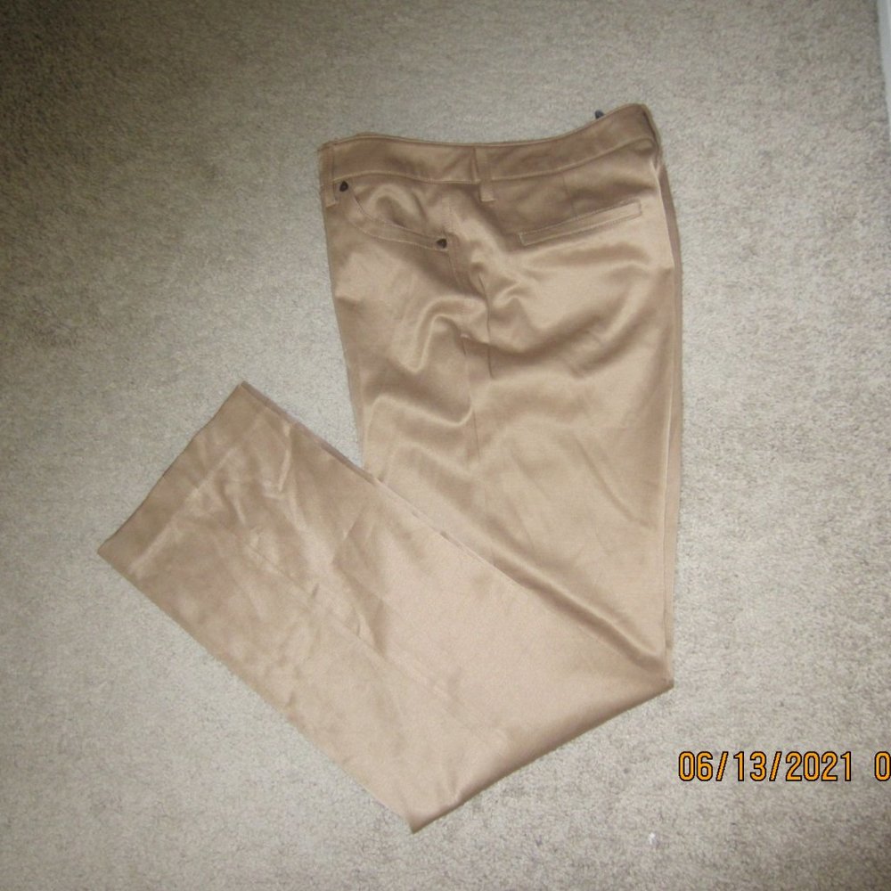 Zac & Rachel Size 8 Stretch Tan Career Pants